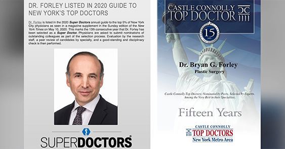 Watch Video: Dr. Forley listed in 2020 Guide to New York's top doctors